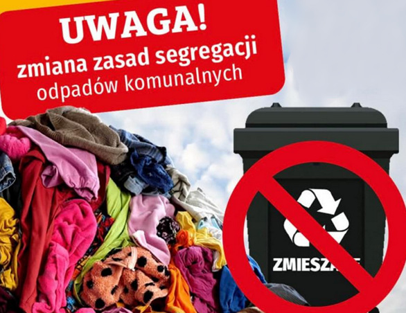 Obowiązek segregacji odpadów tekstylnych i odzieży